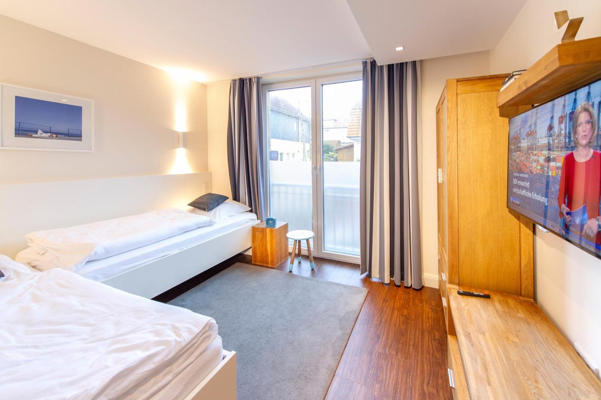 Haus Oldenburg - Wohnung 3 Mit Balkon Wangerooge Luaran gambar